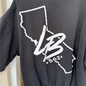 Long Beach Sweatshirt with California Design